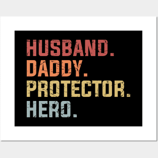 Husband Daddy Protector Hero Posters and Art